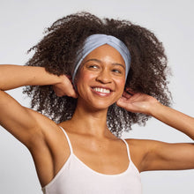 Load image into Gallery viewer, Recycled Fabric Wide Twist Headbands 2pc Set -Garden Bouquet