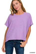 Load image into Gallery viewer, Cotton Slub Oversize Tee (19 Colors)