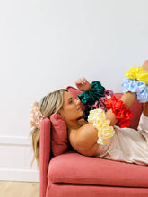 Load image into Gallery viewer, JUMBO SLEEP SILK/SATIN SCRUNCHIES