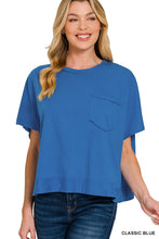 Load image into Gallery viewer, Exposed Seam Boxy Top (13 Colors)