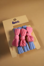 Load image into Gallery viewer, TWO TONED BOW SLICK BACK PONYTAILS (PACK OF 3)