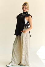 Load image into Gallery viewer, Davi & Dani Side Split Turtleneck Sleeveless Knit Top