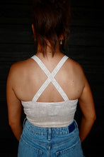 Load image into Gallery viewer, WASHED CRISSCROSS STRAP BACK SEAMLESS TANK TOP