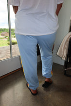 Load image into Gallery viewer, Contrast Striped Elastic Waist Active Pants