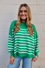 Load image into Gallery viewer, Striped Oversized Sweater