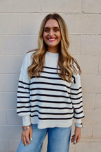 Load image into Gallery viewer, Striped Oversized Sweater
