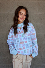 Load image into Gallery viewer, Traveling Matchbook Printed All Over Sweatshirt