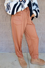 Load image into Gallery viewer, Contrast Stitching Barrel Pants