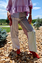 Load image into Gallery viewer, Striped Shirting Pieced Pant