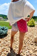 Load image into Gallery viewer, Bandana Pieced Shorts