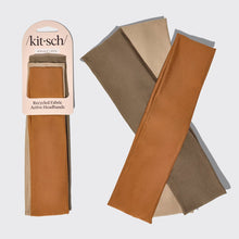 Load image into Gallery viewer, Recycled Fabric Active Headbands 3pc Set- Sedona