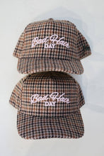 Load image into Gallery viewer, BAD HAIR DAY TWEED HOUNDSTOOTH TRUCKER HAT