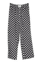 Load image into Gallery viewer, Black &amp; White Polka Dots Soft Boxer Pants
