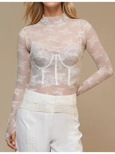 Load image into Gallery viewer, Layering Floral Lace Top
