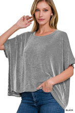 Load image into Gallery viewer, Ribbed Striped Oversized Top
