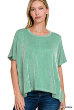 Load image into Gallery viewer, Ribbed Striped Oversized Top
