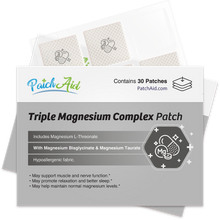 Load image into Gallery viewer, Triple Magnesium Complex Patch - Relaxation &amp; Muscle Support
