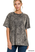 Load image into Gallery viewer, Washed Short Sleeve Top
