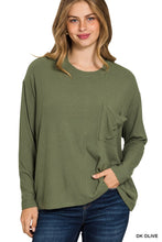 Load image into Gallery viewer, Ribbed Dolman Sleeve Top
