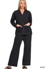 Load image into Gallery viewer, Quilted Jacket And Pants Set
