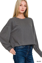 Load image into Gallery viewer, Pigment Dye Enzyme Washing Oversized Tee
