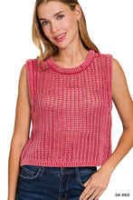 Load image into Gallery viewer, Fishnet Sweater Vest
