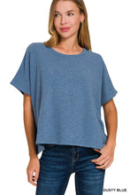 Load image into Gallery viewer, Cotton Slub Oversize Tee (19 Colors)
