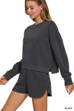 Load image into Gallery viewer, Long Sleeve Sweatshirts &amp; Shorts Set (3 Colors)
