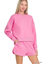 Load image into Gallery viewer, Long Sleeve Sweatshirts &amp; Shorts Set (3 Colors)
