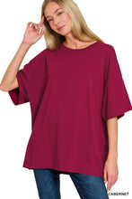 Load image into Gallery viewer, Cotton Oversized Tunic Tee (12 Colors)
