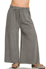 Load image into Gallery viewer, French Terry Washed Pants- (Curvy) (4 Colors)
