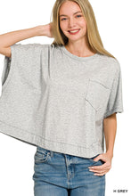 Load image into Gallery viewer, Exposed Seam Boxy Top (13 Colors)

