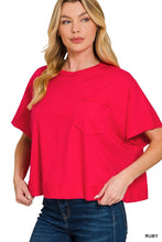Load image into Gallery viewer, Exposed Seam Boxy Top (13 Colors)
