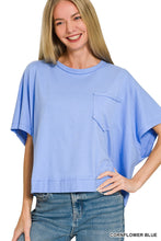 Load image into Gallery viewer, Exposed Seam Boxy Top (13 Colors)
