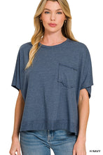 Load image into Gallery viewer, Exposed Seam Boxy Top (13 Colors)
