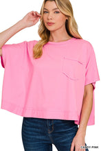 Load image into Gallery viewer, Exposed Seam Boxy Top (13 Colors)
