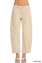 Load image into Gallery viewer, Barrel-leg Color Denim Pants (5 Colors)
