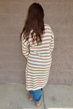 Load image into Gallery viewer, Striped Asymmetric Knit Top
