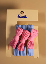 Load image into Gallery viewer, TWO TONED BOW SLICK BACK PONYTAILS (PACK OF 3)
