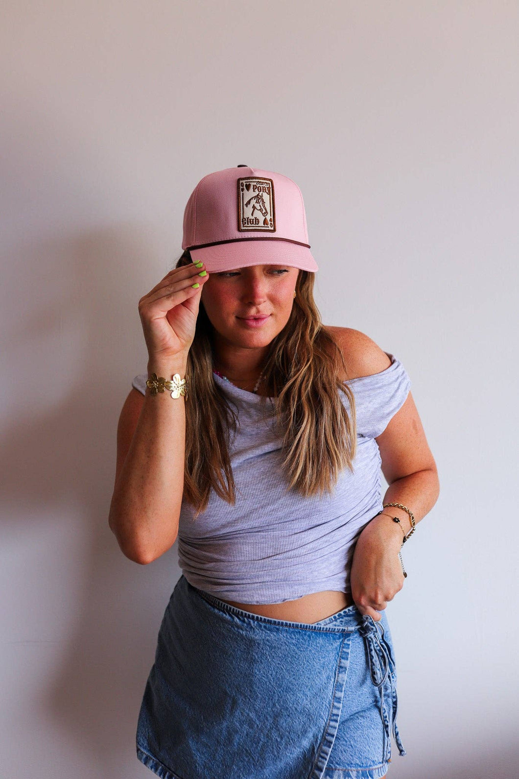 PINK PONY CLUB TRUCKER HAT