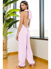 Load image into Gallery viewer, Gauze Halter Jumpsuit
