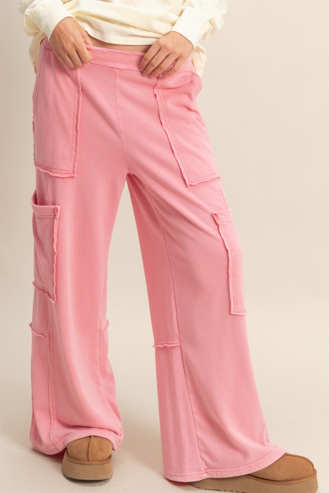 Oversized Cargo Sweatpants