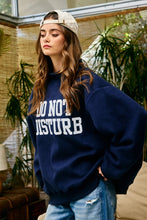 Load image into Gallery viewer, Homebody x Do Not Disturb Mock Neck Sweatshirt
