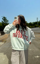 Load image into Gallery viewer, 'Dad's Fav x Mom's Fav' Reversible Mock-Neck Sweatshirt
