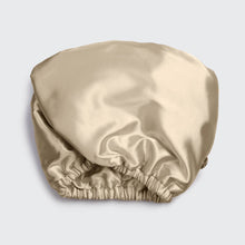 Load image into Gallery viewer, Satin-Wrapped Hair Towel - Champagne
