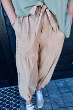 Load image into Gallery viewer, Eyelet Lace Jogger Pants
