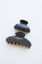 Load image into Gallery viewer, BLACK &amp; WHITE POLKA DOT CLAW
