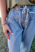 Load image into Gallery viewer, Front Buttoned Pants with Drawstring
