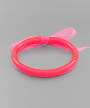 Load image into Gallery viewer, Thick Tube Jelly Bangle Bracelet
