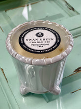 Load image into Gallery viewer, Medium Swan Creek Footed Cream Candle
